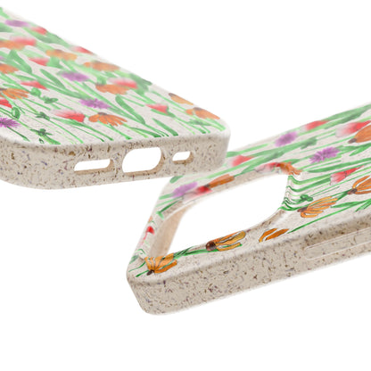 Wildflower Garden — Biodegradable & MagSafe® Phone Case