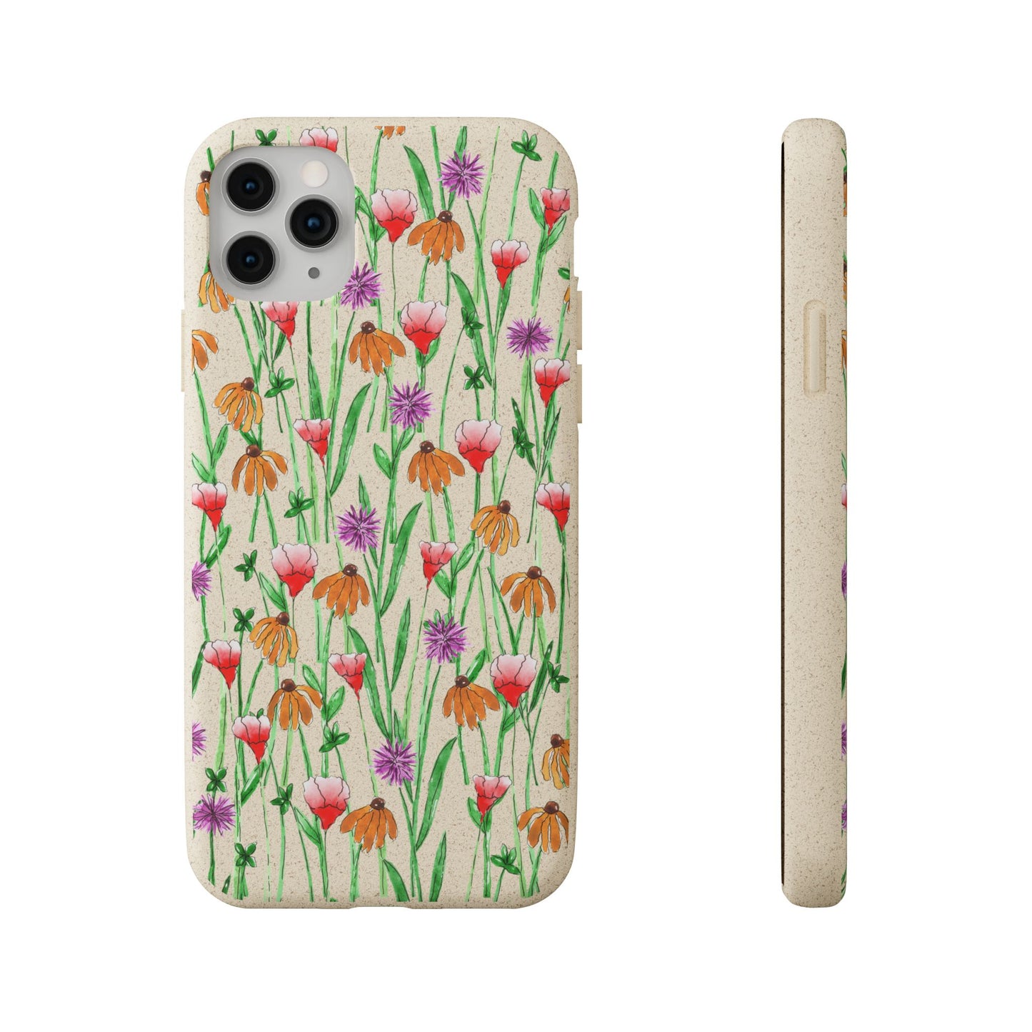wildflower garden — biodegradable & magsafe® phone case