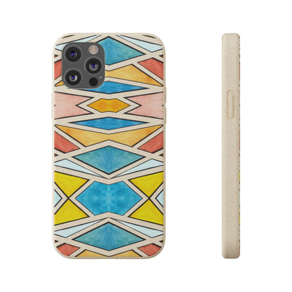 Kaleidoscope Sunset — Biodegradable Phone Case
