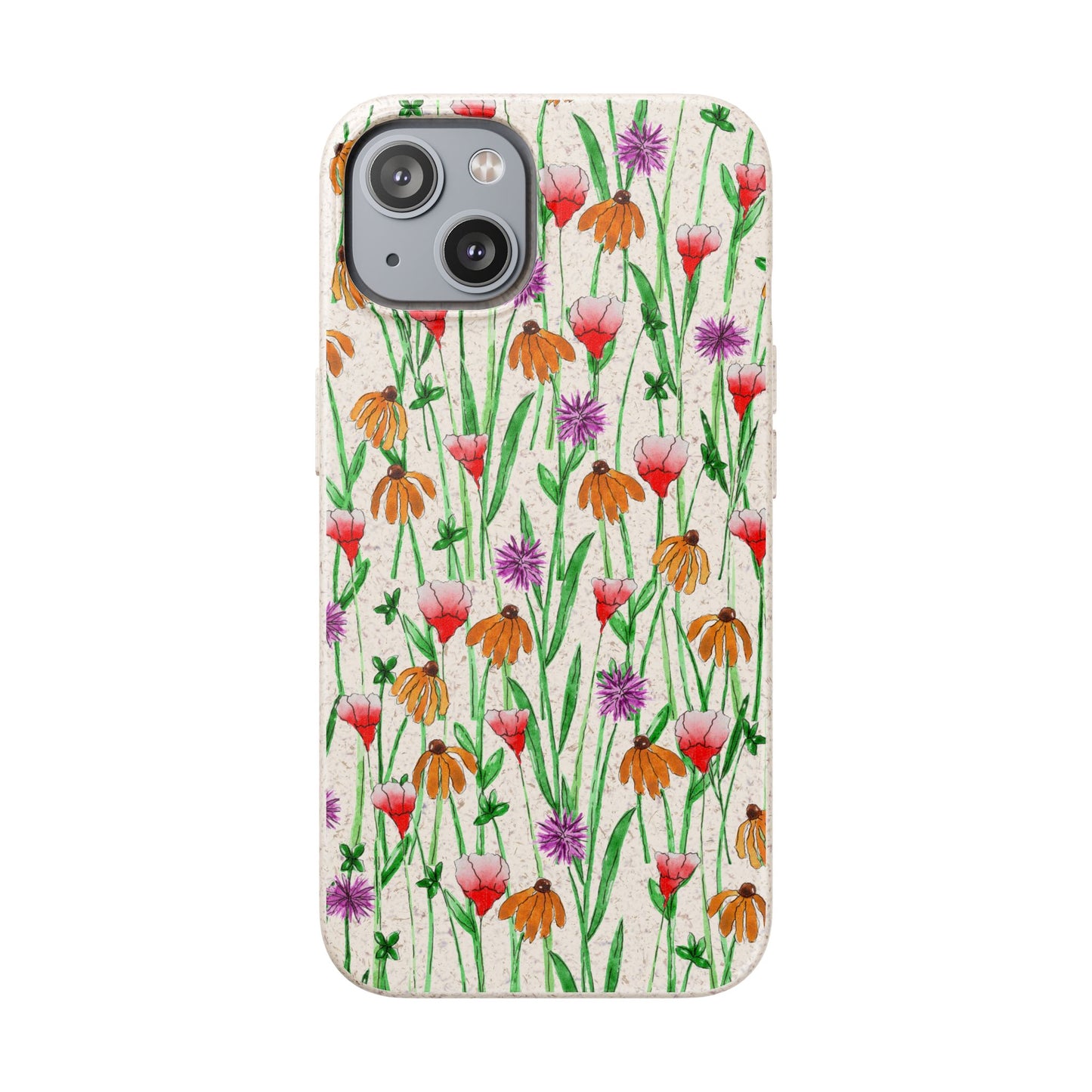 wildflower garden — biodegradable & magsafe® phone case