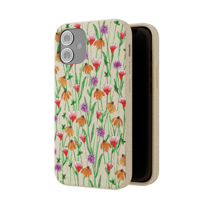 Wildflower Garden — Biodegradable & MagSafe® Phone Case