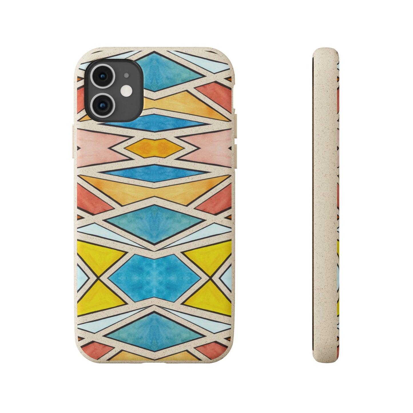 kaleidoscope sunset — biodegradable phone case