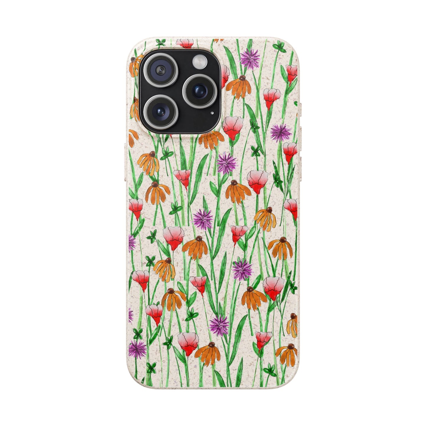 wildflower garden — biodegradable & magsafe® phone case