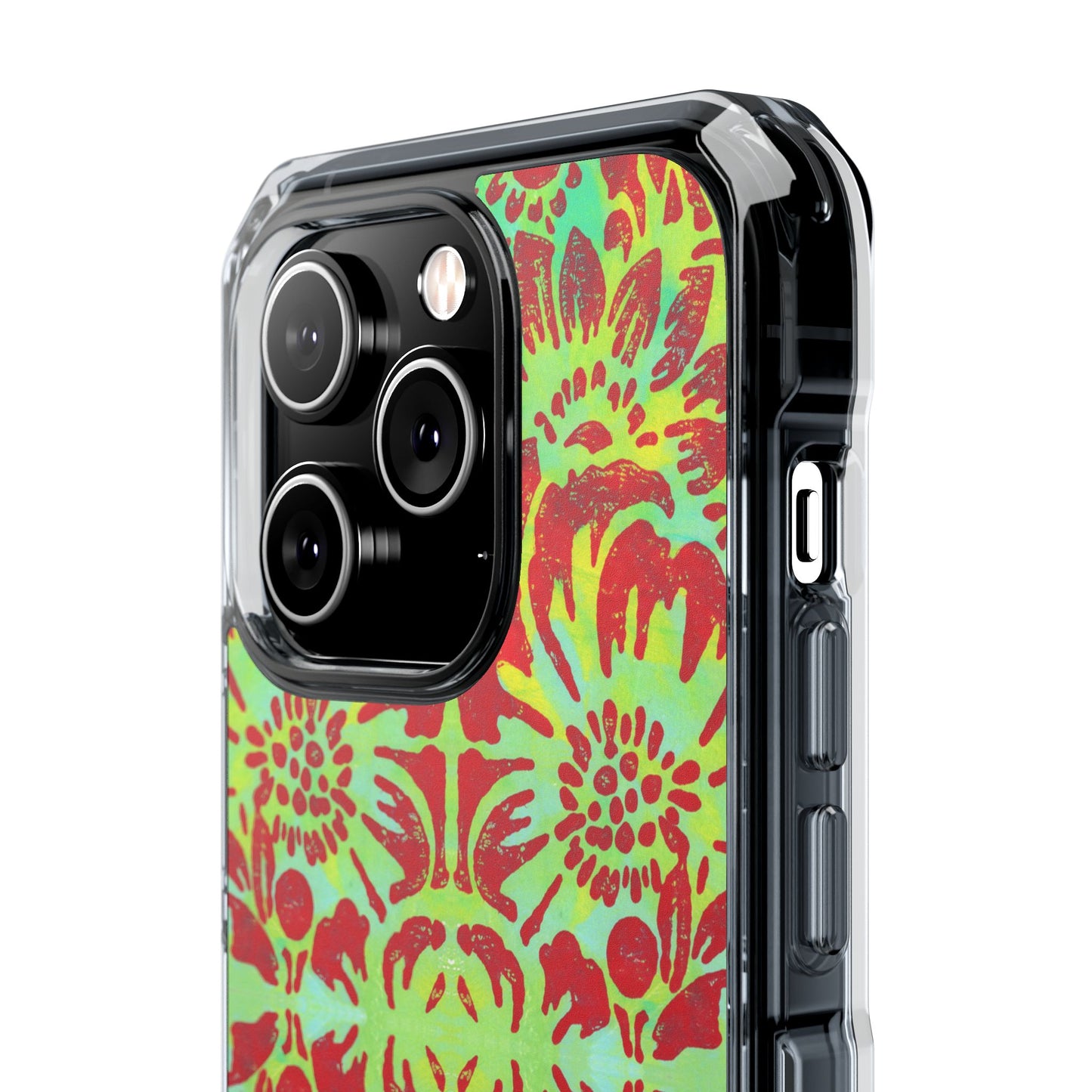 lotus bloom — magsafe® compatible clear phone case