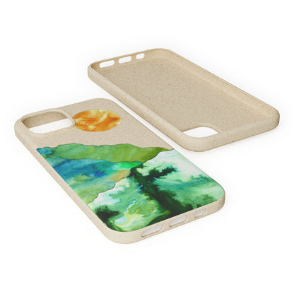 Biodegradable & MagSafe® Phone Case — Mountain Sunset