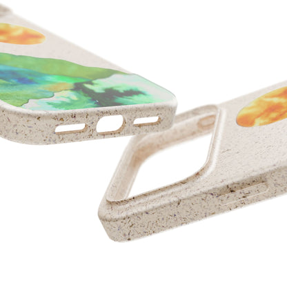 Biodegradable & MagSafe® Phone Case — Mountain Sunset