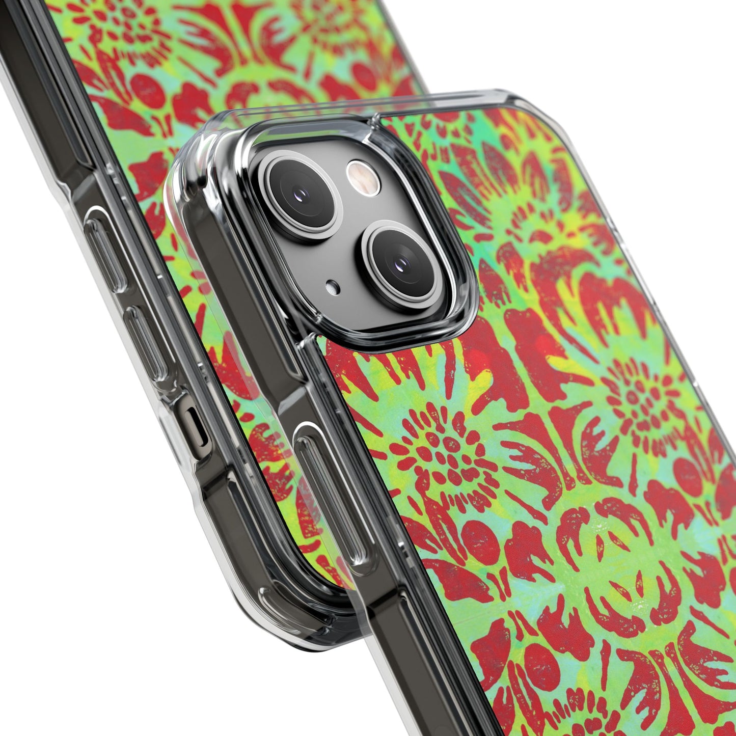 lotus bloom — magsafe® compatible clear phone case