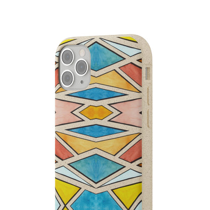 Kaleidoscope Sunset — Biodegradable Phone Case