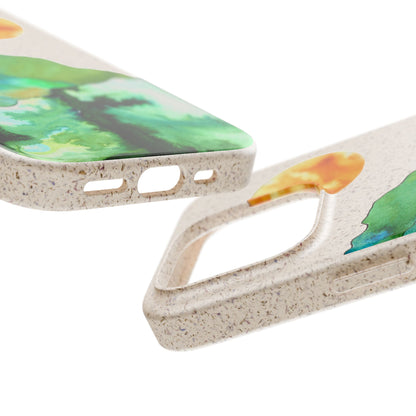 Biodegradable & MagSafe® Phone Case — Mountain Sunset
