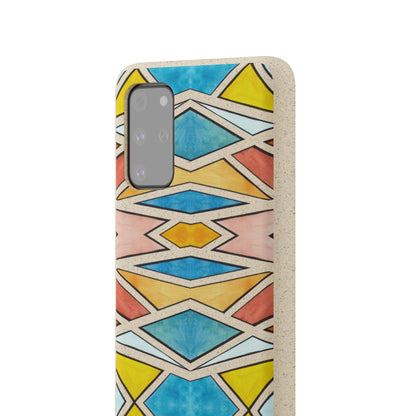 Kaleidoscope Sunset — Biodegradable Phone Case