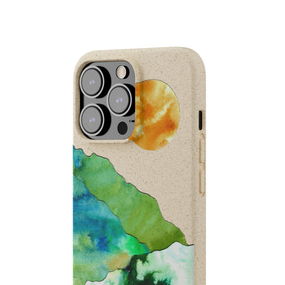 Biodegradable & MagSafe® Phone Case — Mountain Sunset