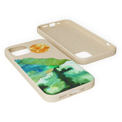 Biodegradable & MagSafe® Phone Case — Mountain Sunset