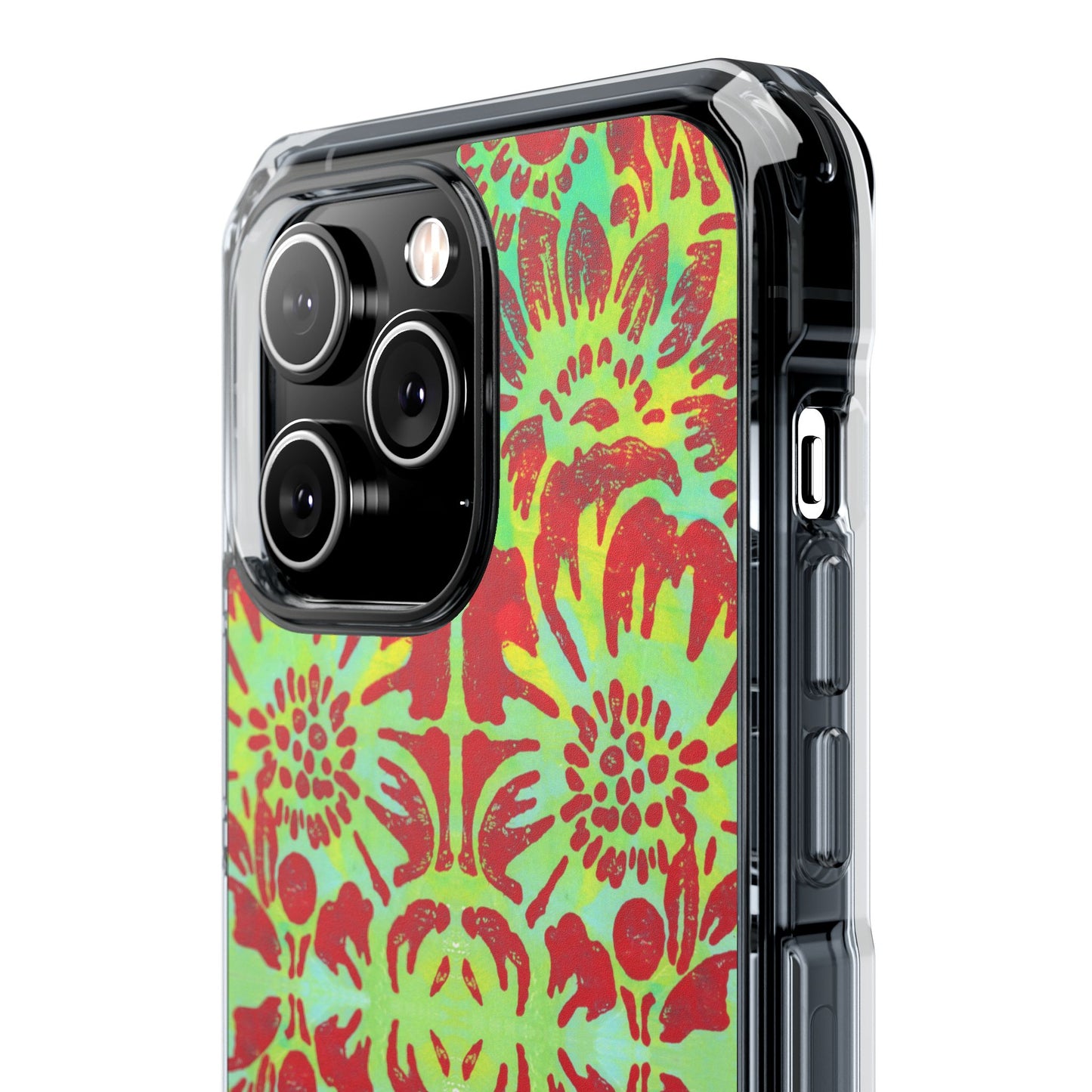 lotus bloom — magsafe® compatible clear phone case