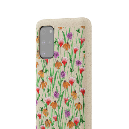 Wildflower Garden — Biodegradable & MagSafe® Phone Case
