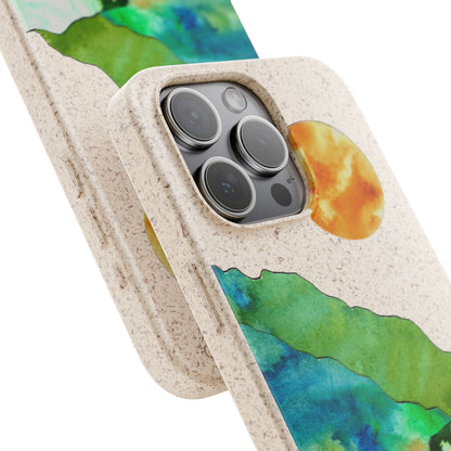 Biodegradable & MagSafe® Phone Case — Mountain Sunset