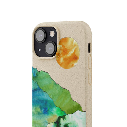 Biodegradable & MagSafe® Phone Case — Mountain Sunset