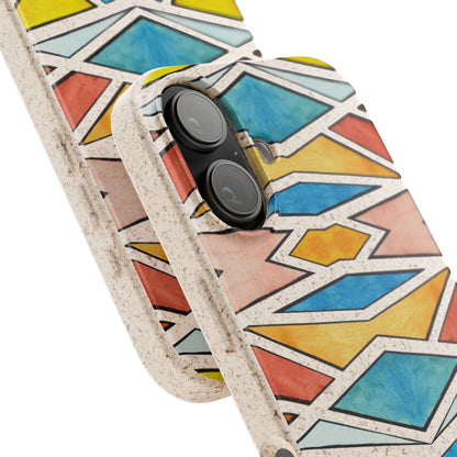 Kaleidoscope Sunset — Biodegradable Phone Case