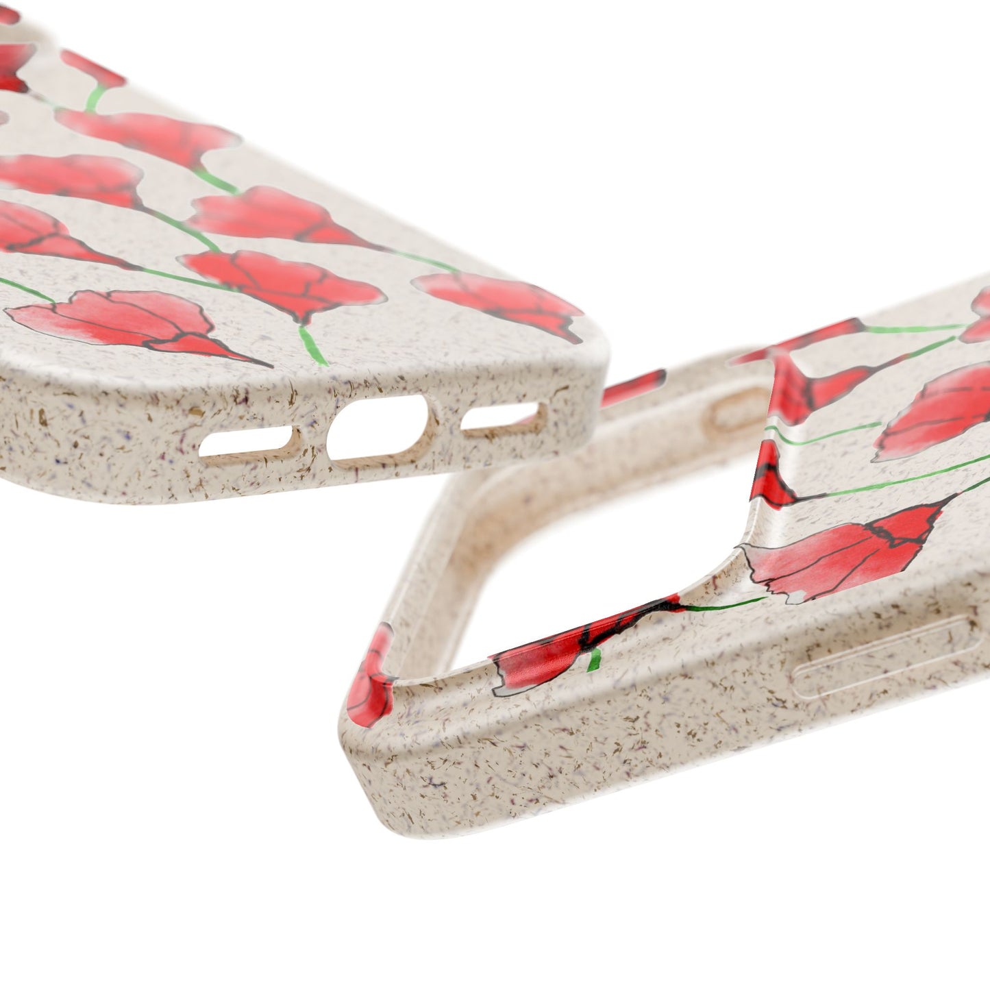 biodegradable & magsafe® phone case — poppy