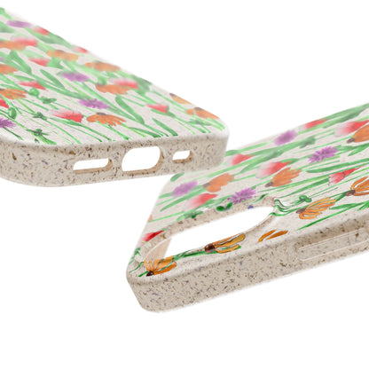 Wildflower Garden — Biodegradable & MagSafe® Phone Case
