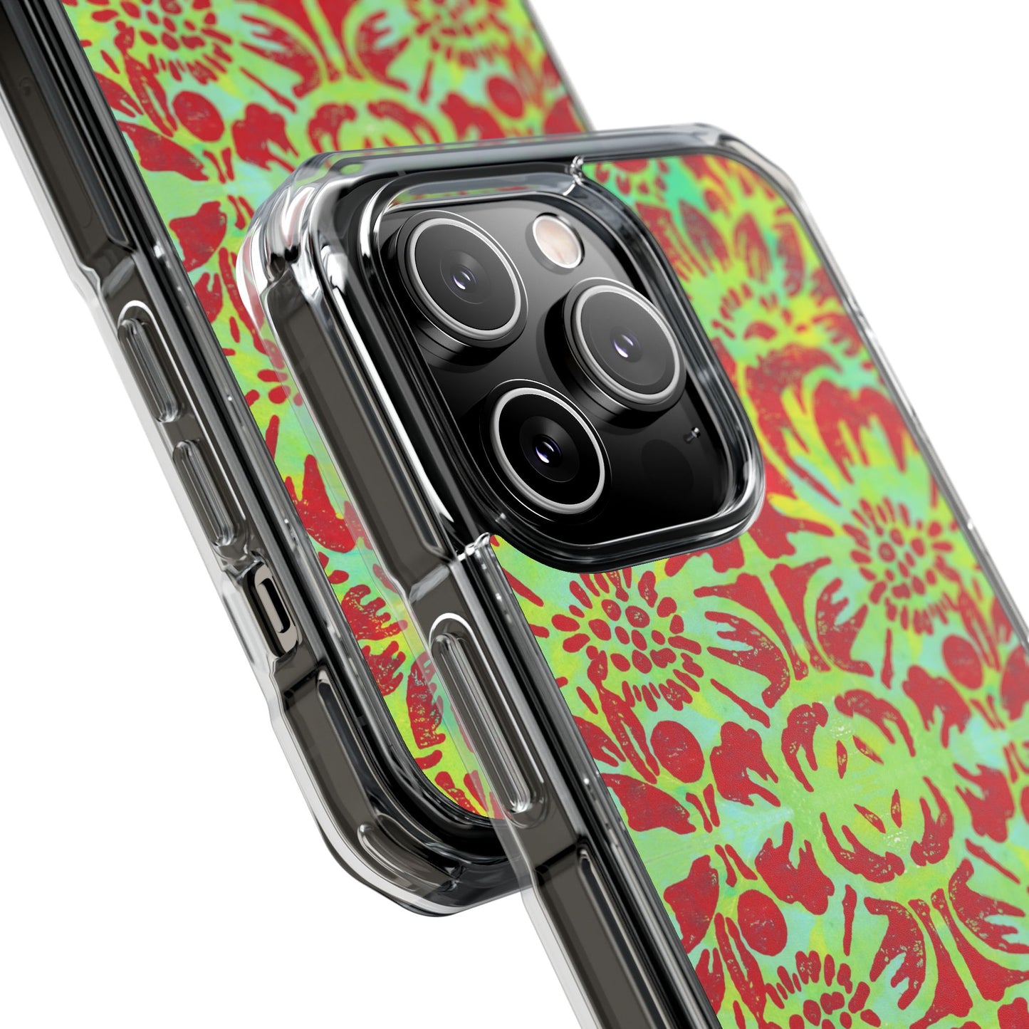 lotus bloom — magsafe® compatible clear phone case