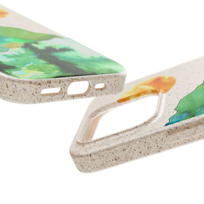 Biodegradable & MagSafe® Phone Case — Mountain Sunset