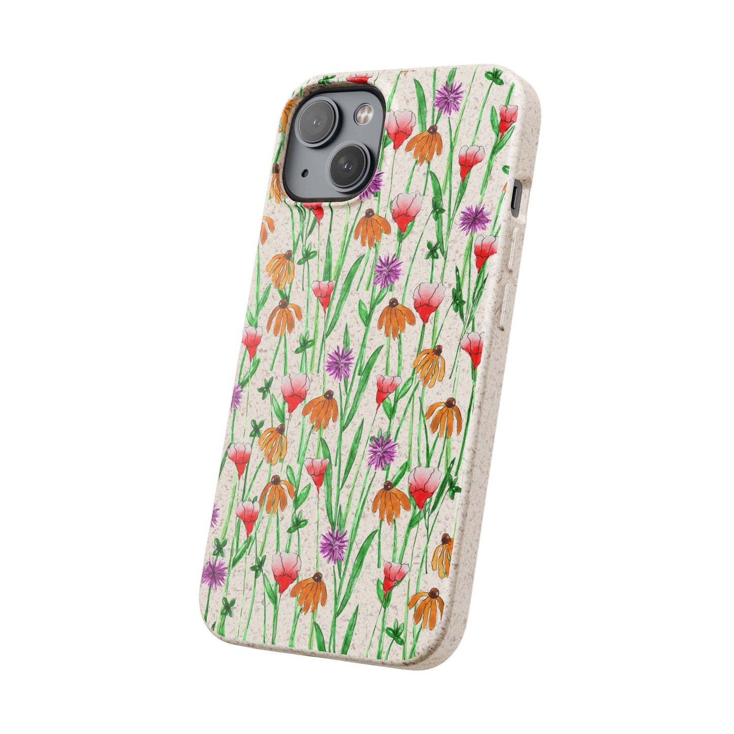 wildflower garden — biodegradable & magsafe® phone case