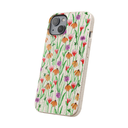 Wildflower Garden — Biodegradable & MagSafe® Phone Case