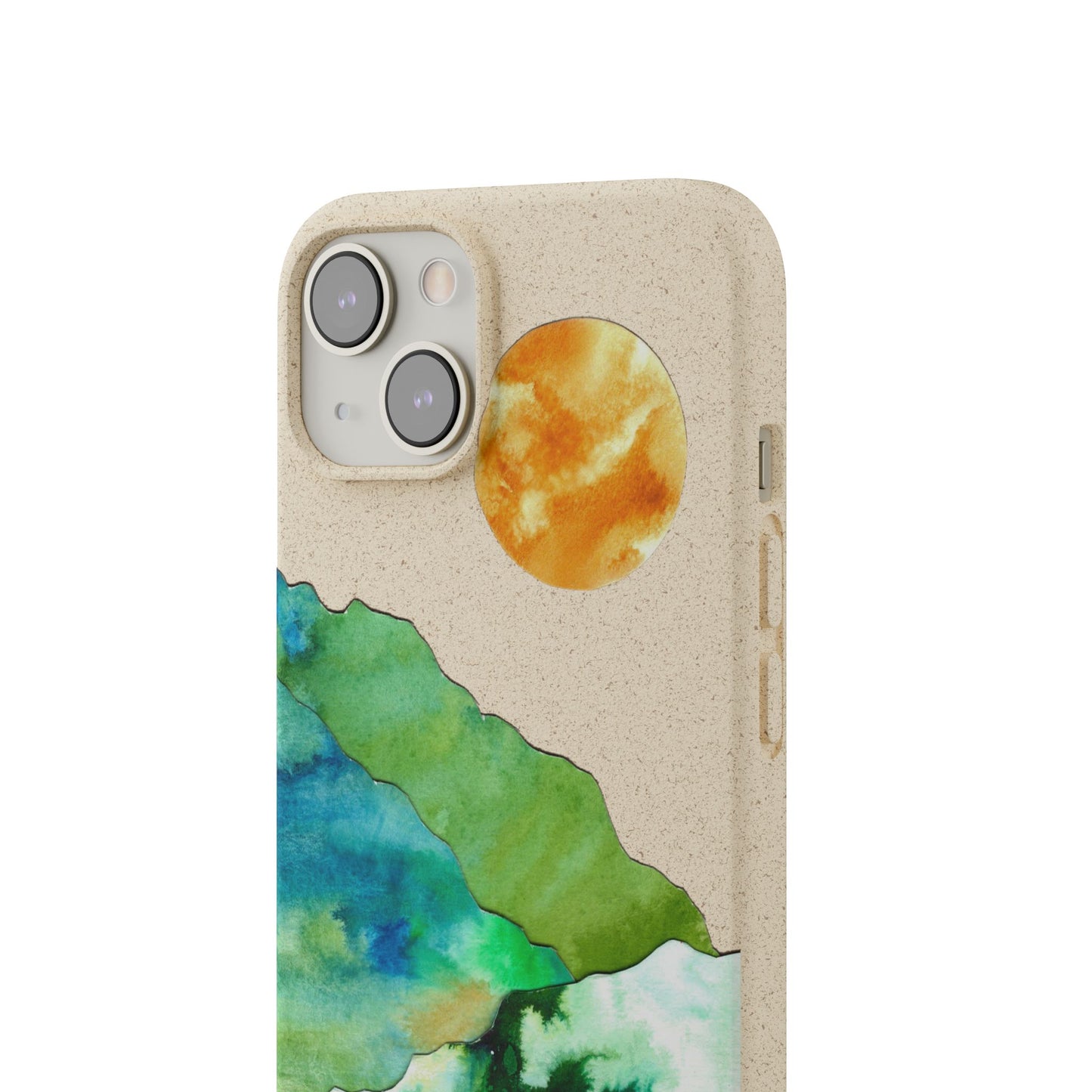 biodegradable & magsafe® phone case — mountain sunset