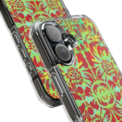 Lotus Bloom — MagSafe® Compatible Clear Phone Case