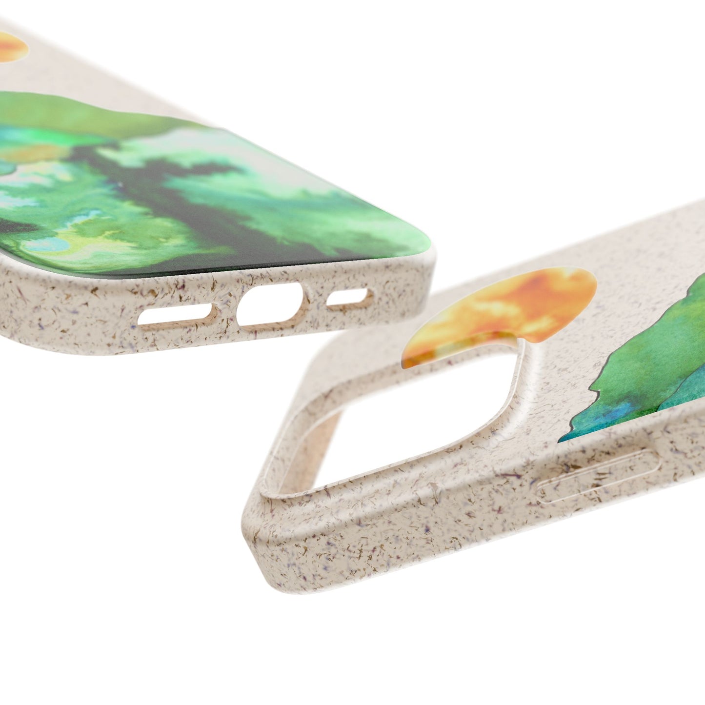 biodegradable & magsafe® phone case — mountain sunset