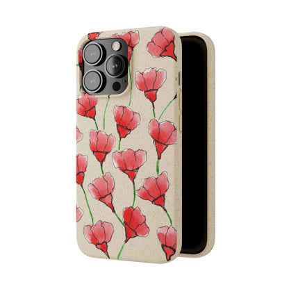 Biodegradable & MagSafe® Phone Case — Poppy