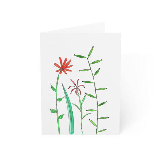 Wildflower Greeting Card - Set of 10, 30, or 50