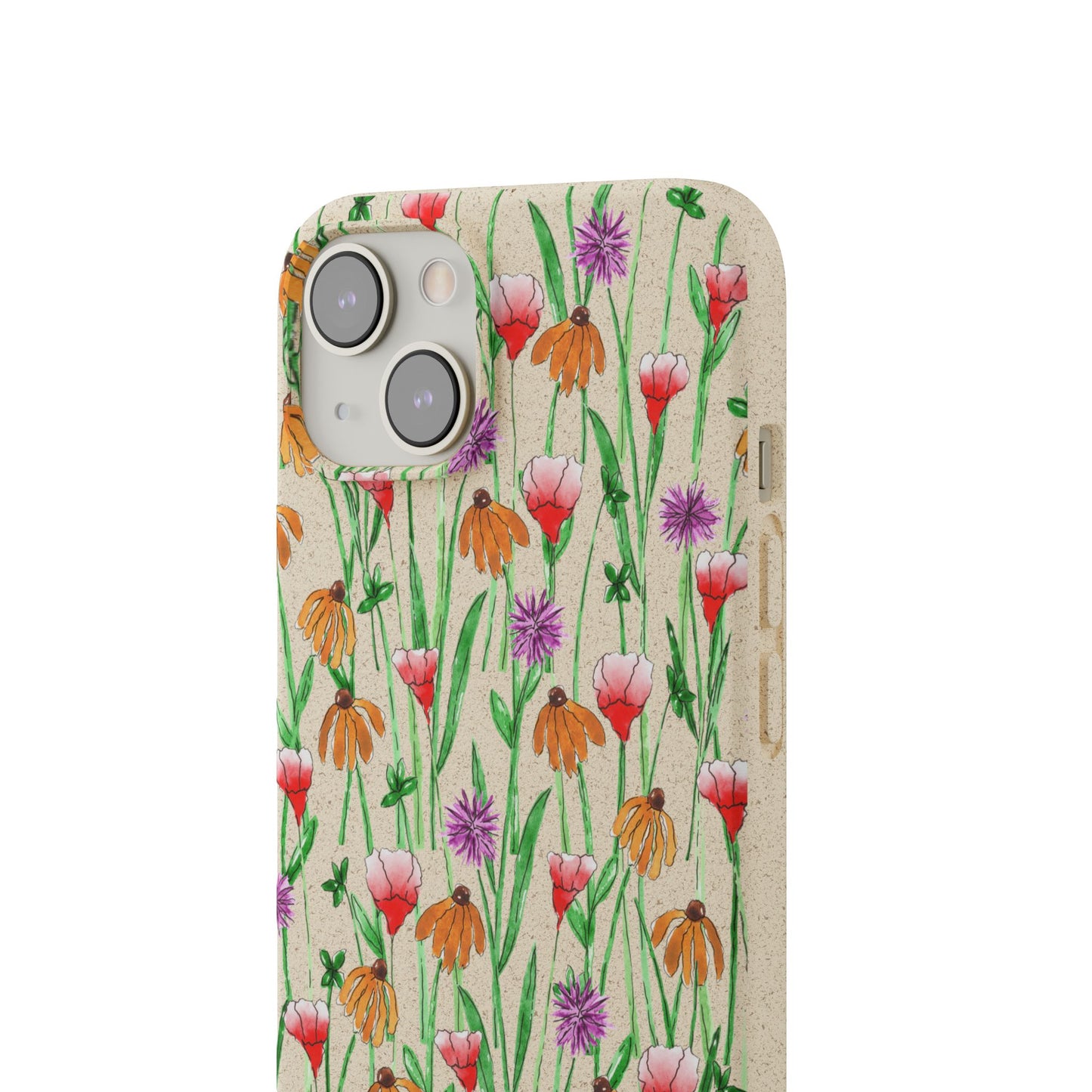 wildflower garden — biodegradable & magsafe® phone case