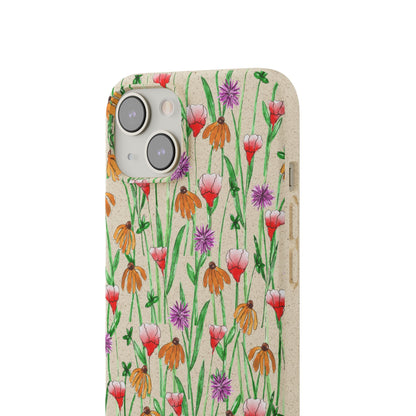 Wildflower Garden — Biodegradable & MagSafe® Phone Case