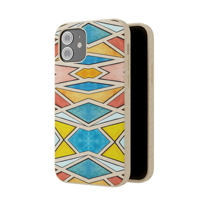 Kaleidoscope Sunset — Biodegradable Phone Case