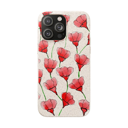 Biodegradable & MagSafe® Phone Case — Poppy