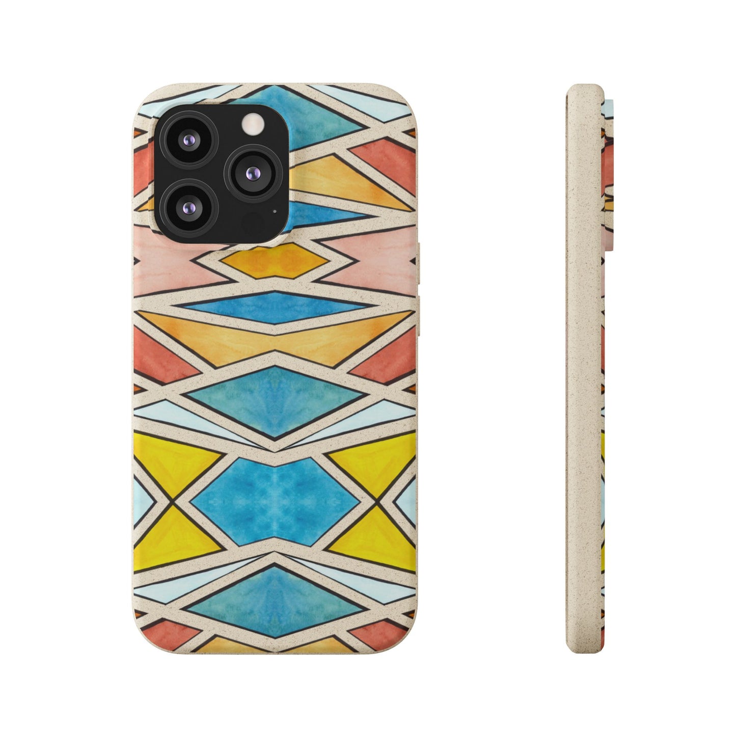 kaleidoscope sunset — biodegradable phone case