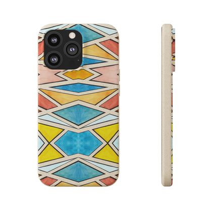 Kaleidoscope Sunset — Biodegradable Phone Case