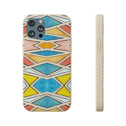 Kaleidoscope Sunset — Biodegradable Phone Case