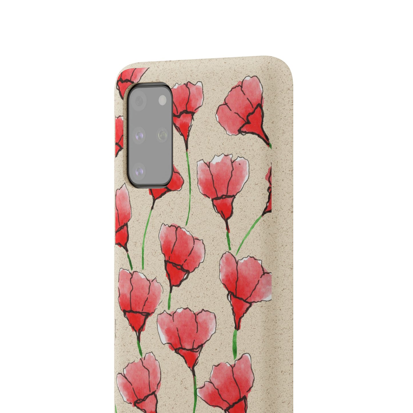 biodegradable & magsafe® phone case — poppy