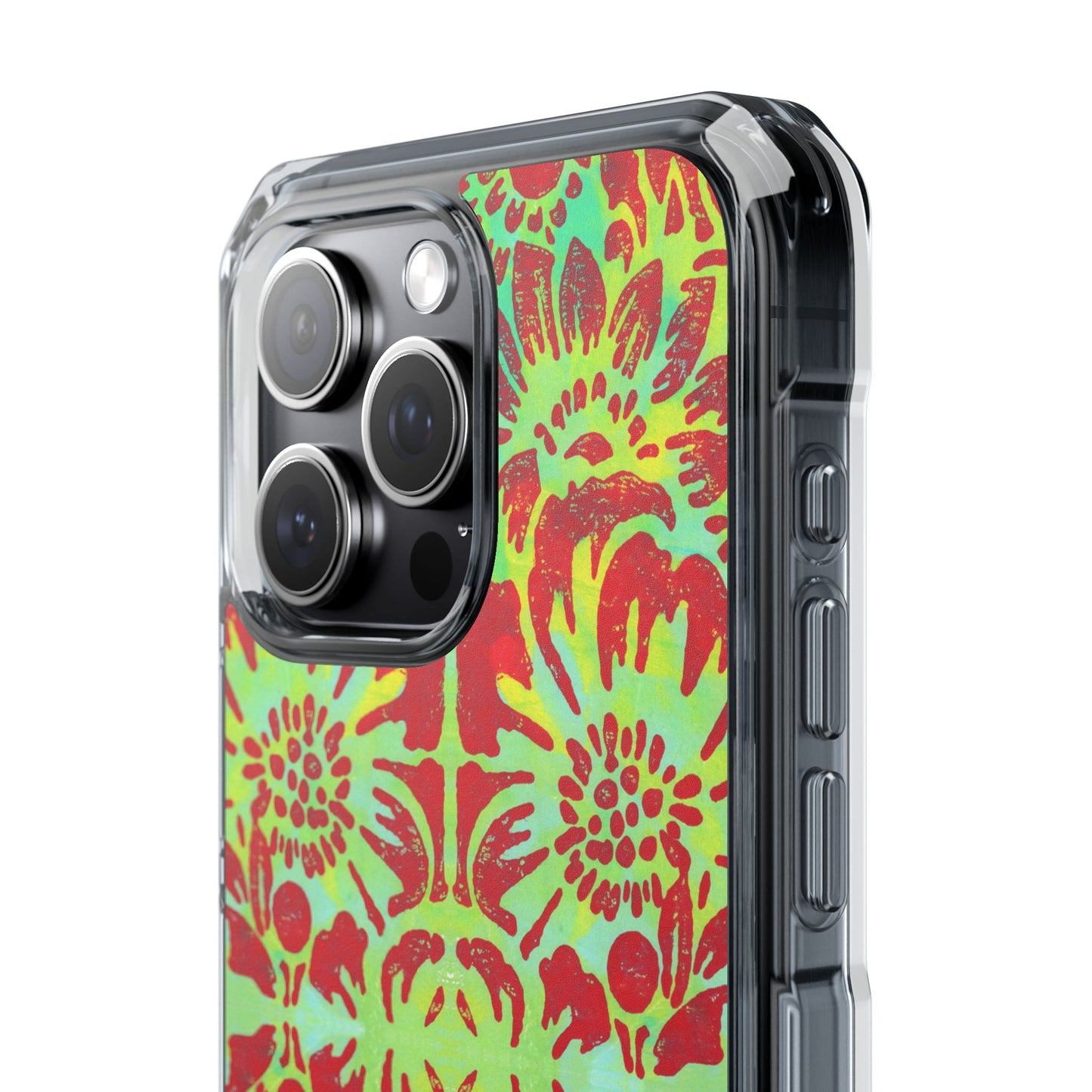 lotus bloom — magsafe® compatible clear phone case