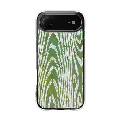 Wood Grain — Clear Phone Case, MagSafe® Compatible