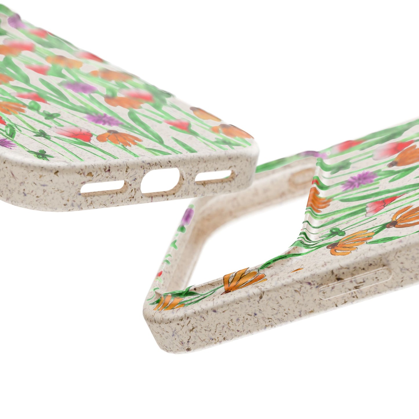 wildflower garden — biodegradable phone case