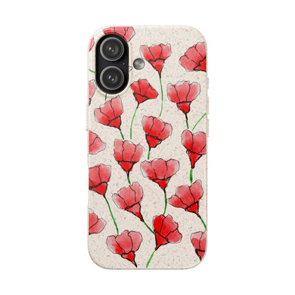 Biodegradable & MagSafe® Phone Case — Poppy
