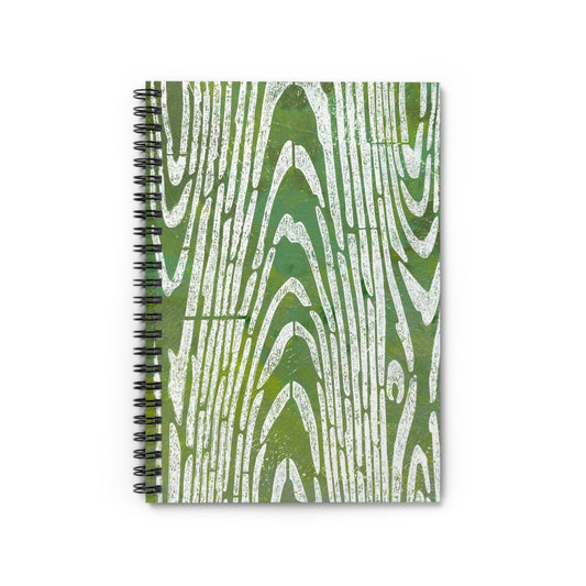 Wood Grains Spiral Notebook