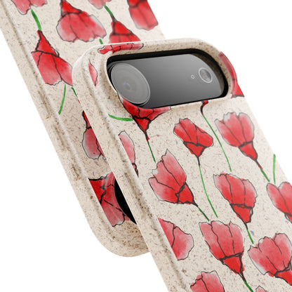 Biodegradable & MagSafe® Phone Case — Poppy