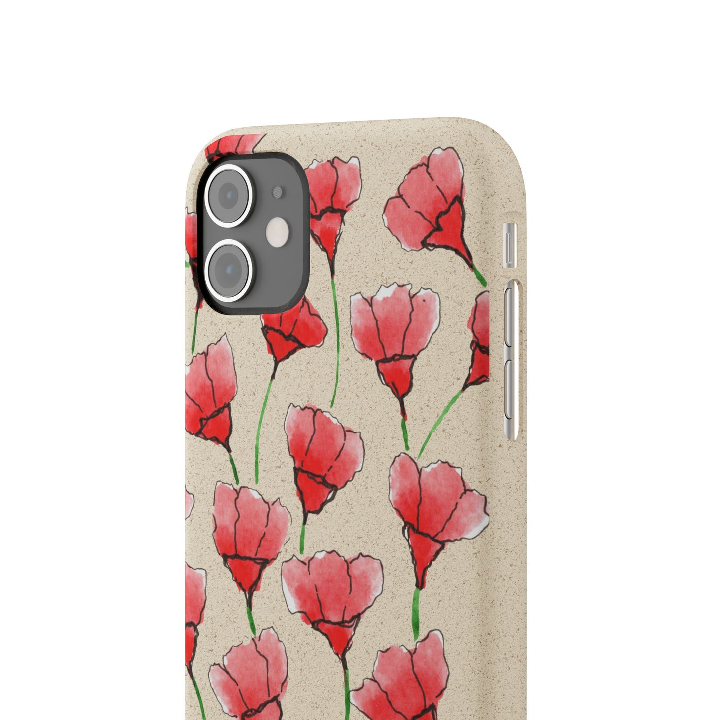 biodegradable & magsafe® phone case — poppy