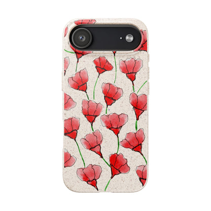 Biodegradable & MagSafe® Phone Case — Poppy