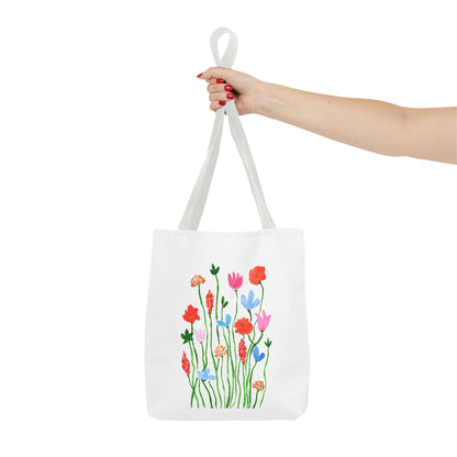 Whimsical Flower Tote Bag