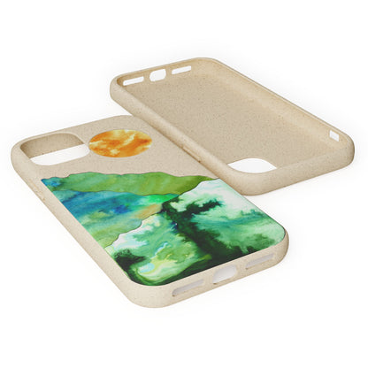 Biodegradable & MagSafe® Phone Case — Mountain Sunset